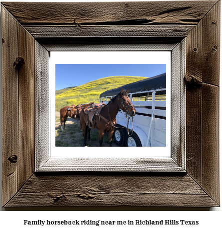 family horseback riding near me in Richland Hills, Texas